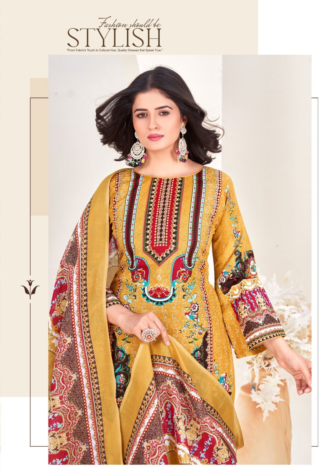 Guzaarish Vol 1 By Ganeshji Cotton Printed Dress Material Exporters In India